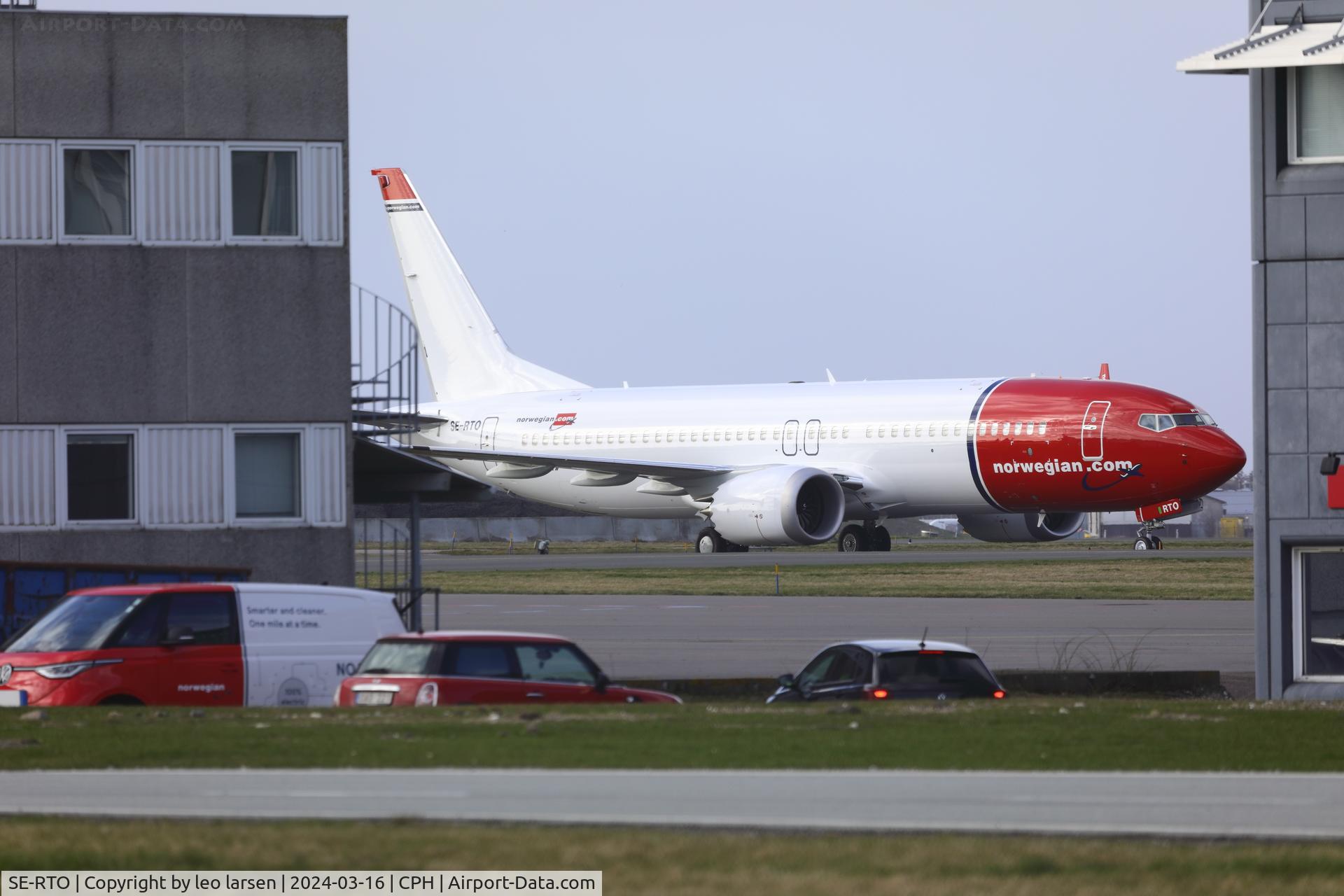 SE-RTO, 2024 Boeing 737-8 MAX C/N 62911, Copenhagen 16.3.2024