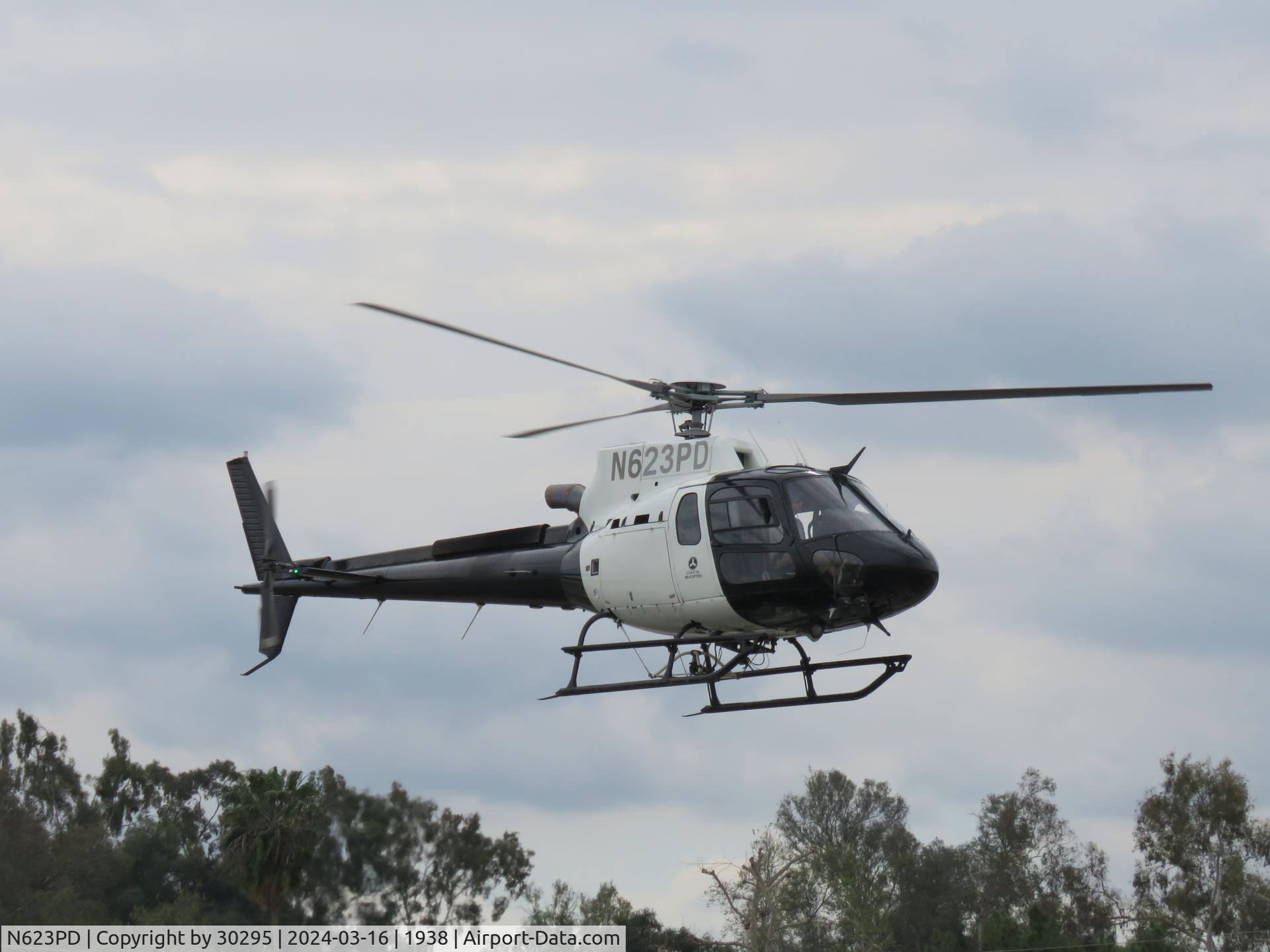 N623PD, 2014 Airbus Helicopters AS-350B-3 Ecureuil C/N 7894, Going west