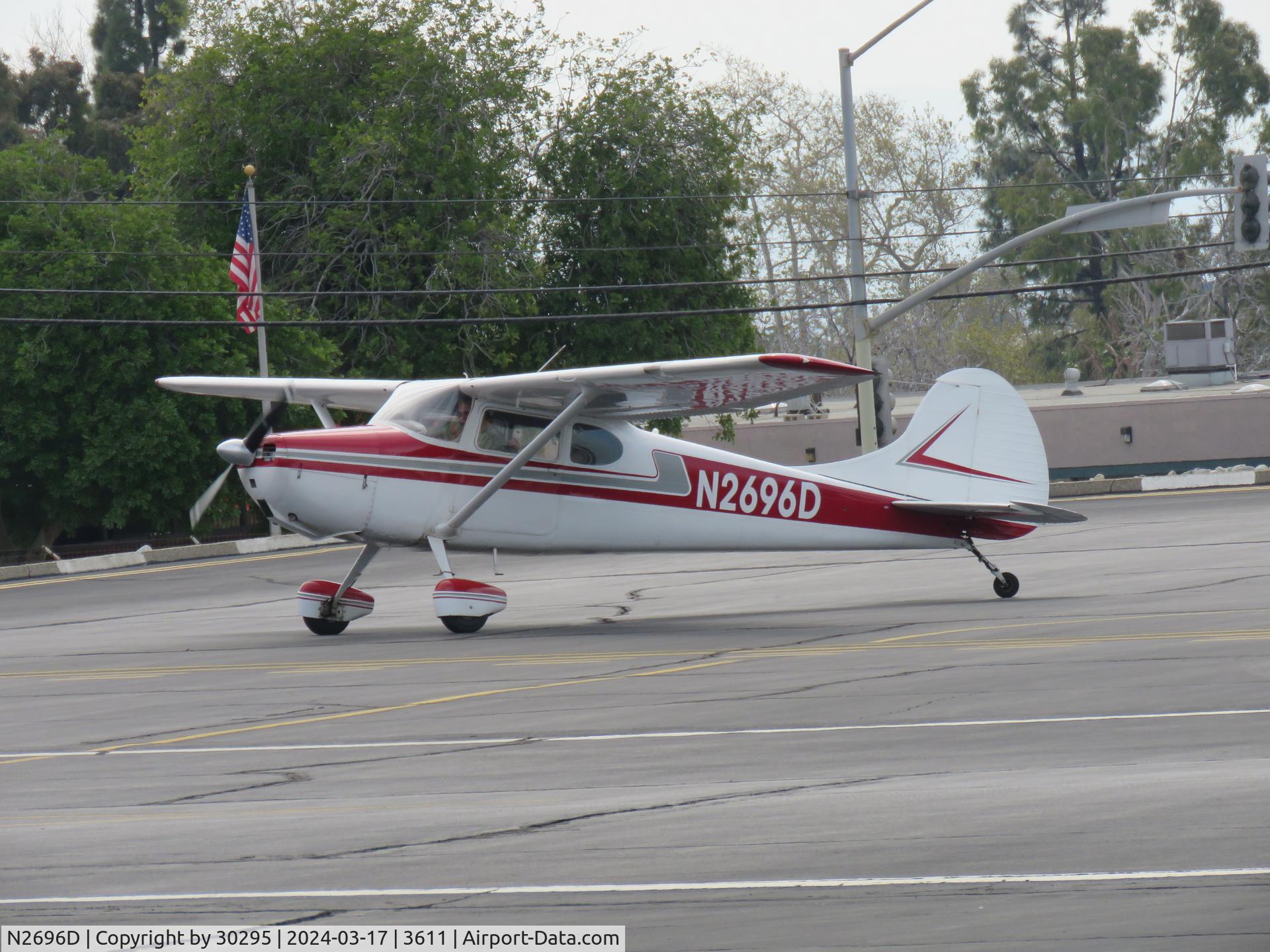 N2696D, 1952 Cessna 170B C/N 20848, Ready to go