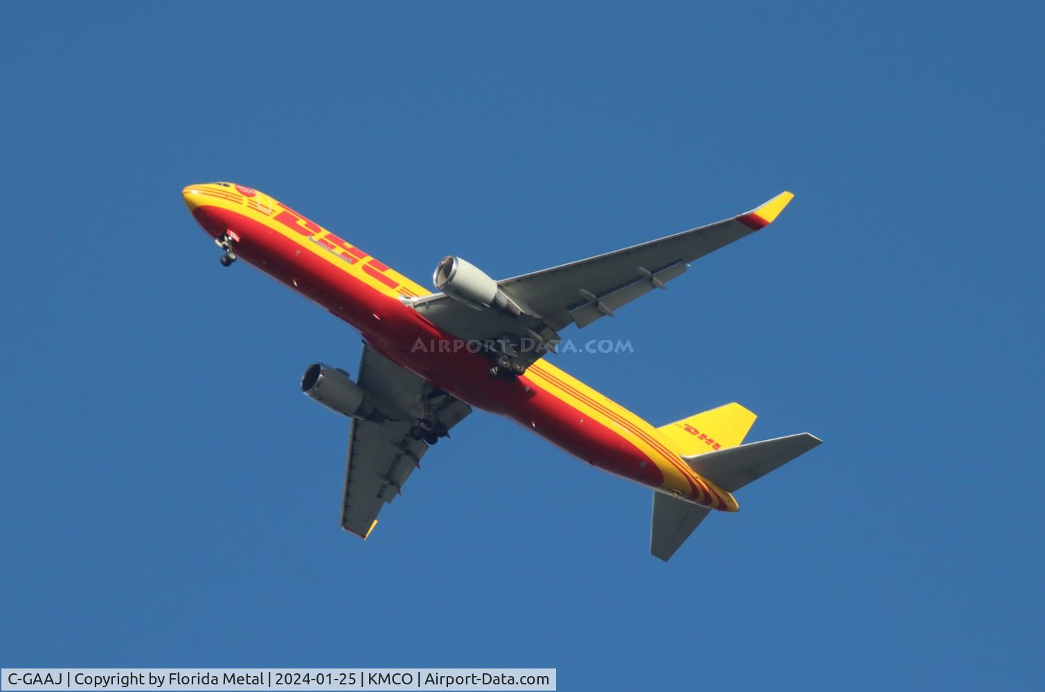 C-GAAJ, 1993 Boeing 767-323/ER(BDSF) C/N 25449, CargoJet/DHL 767-300F zx CVG-MCO