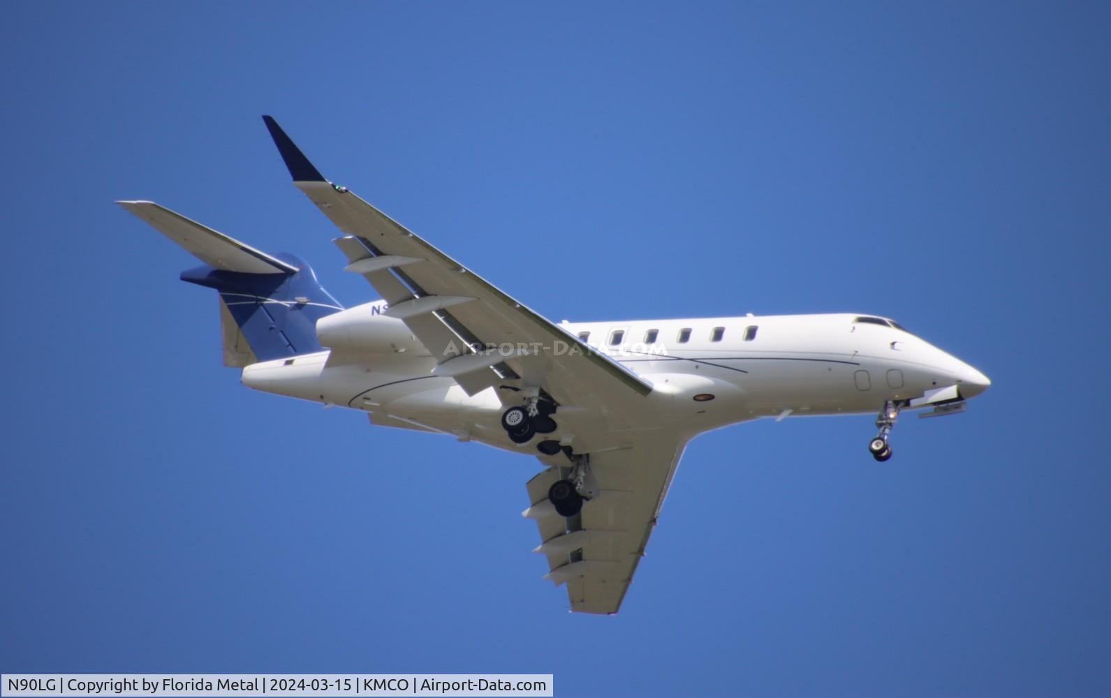 N90LG, 2022 Bombardier Challenger 350 C/N 20917, Challenger 350 zx PBI-MCO