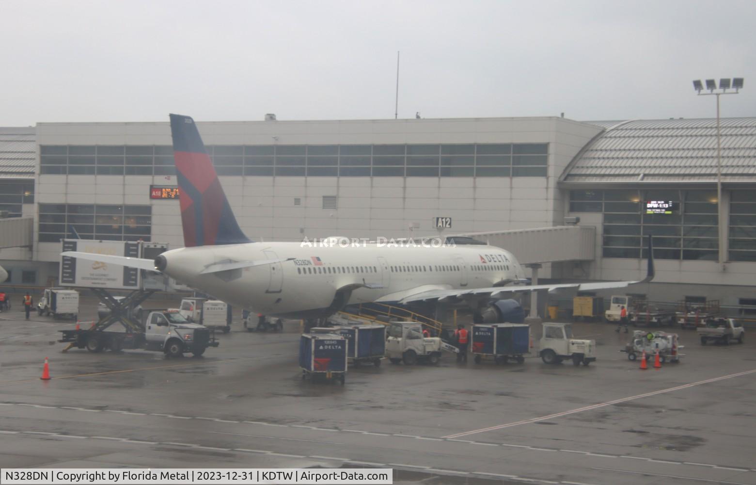 N328DN, 2017 Airbus A321-211 C/N 7840, DAL A321 zx DTW-DFW
