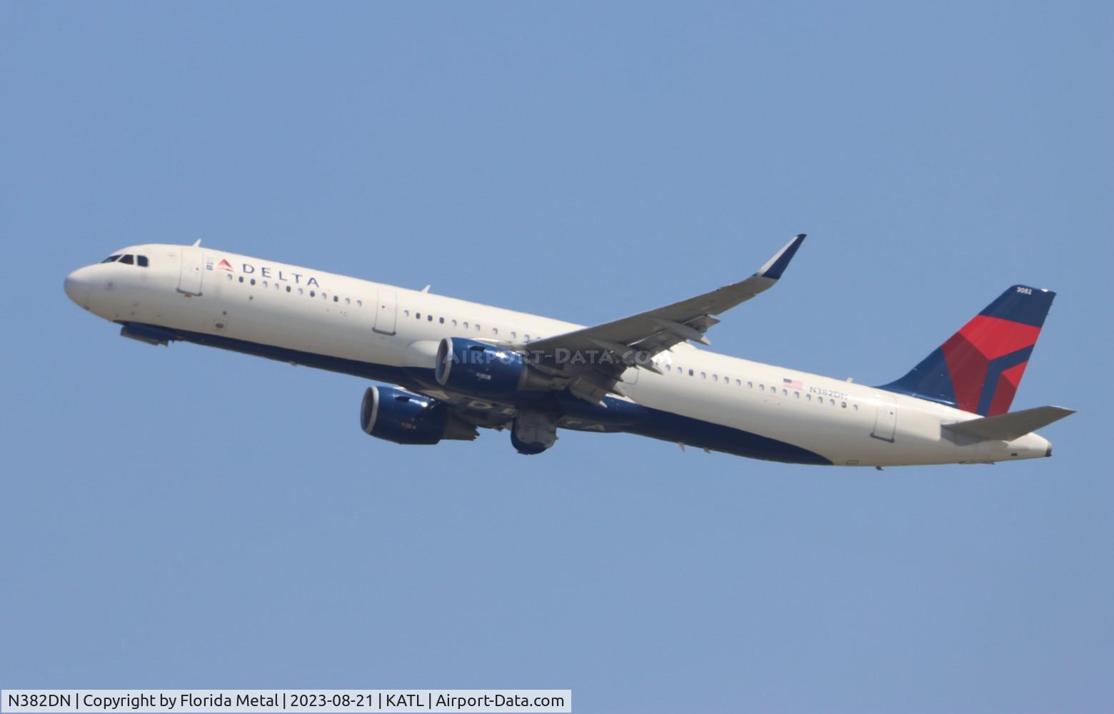 N382DN, 2019 Airbus A321-211 C/N 8854, DAL A321 zx ATL-SAN