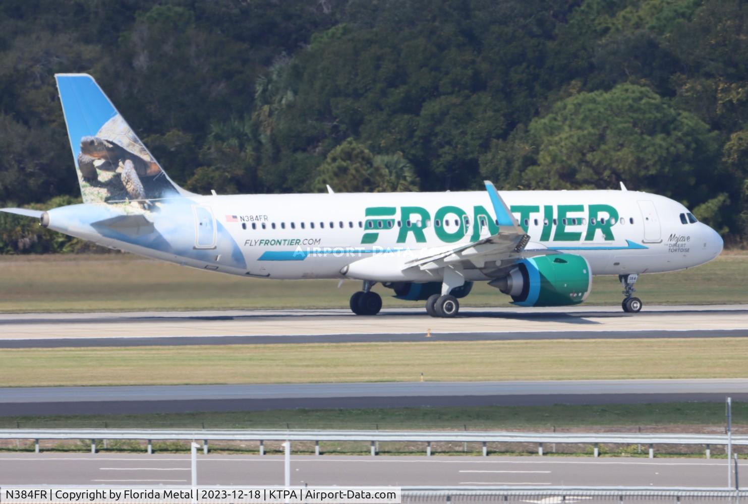 N384FR, 2021 Airbus A320-251N C/N 10596, FFT A32N Mojave zx TPA-PHL