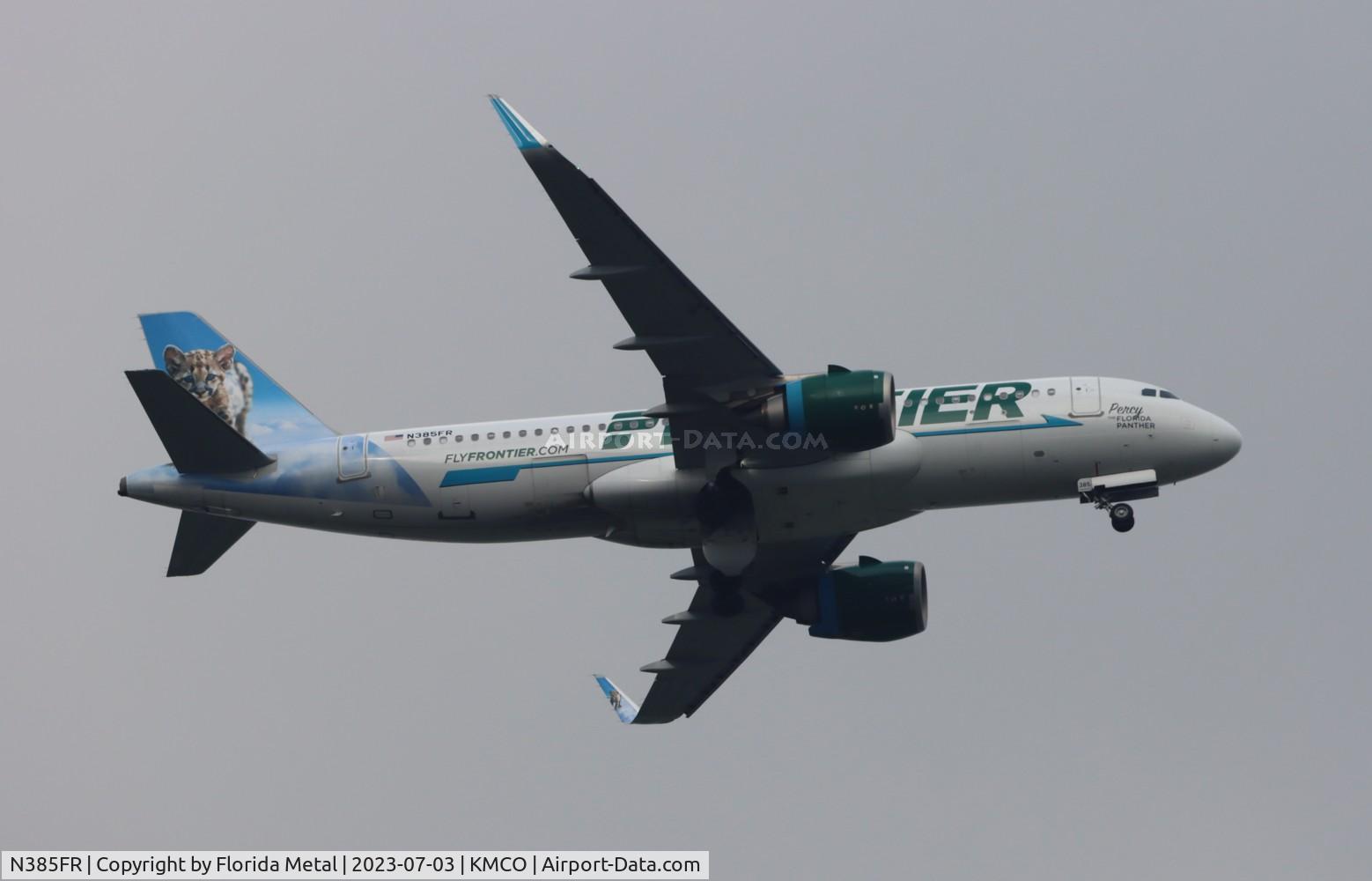 N385FR, 2021 Airbus A320-251N C/N 10622, FFT A32N Percy zx PHL-MCO