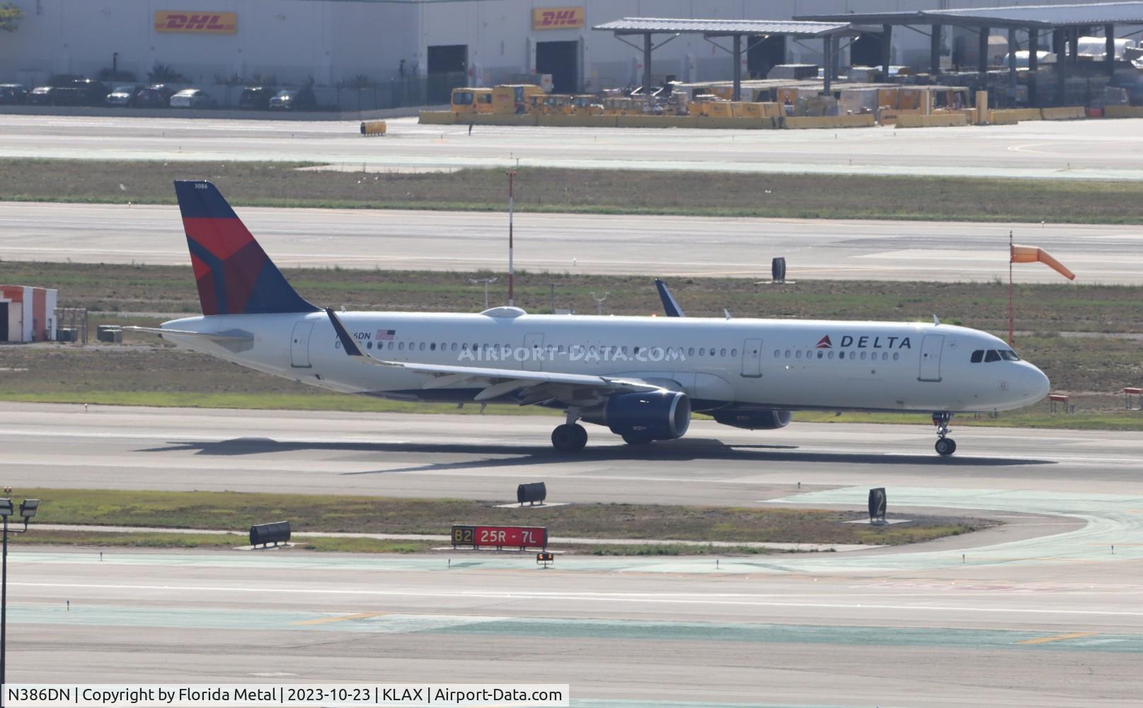 N386DN, 2019 Airbus A321-211 C/N 8947, DAL A321 zx LAX-AUS