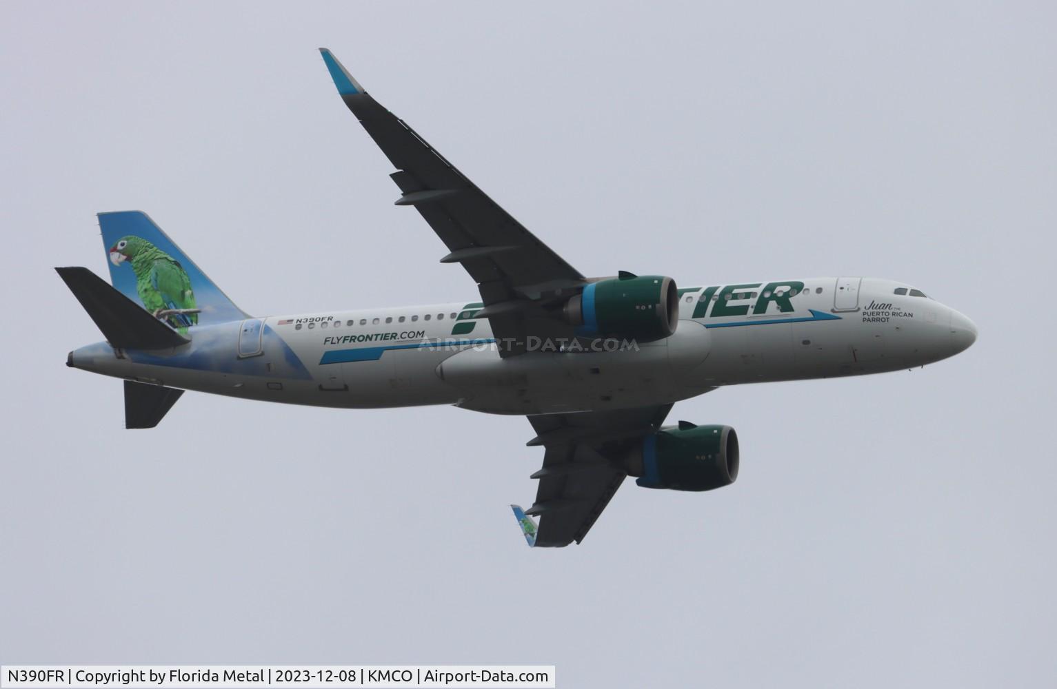 N390FR, 2022 Airbus A320-251N C/N 10790, FFT A32N Juan zx SJU-MCO