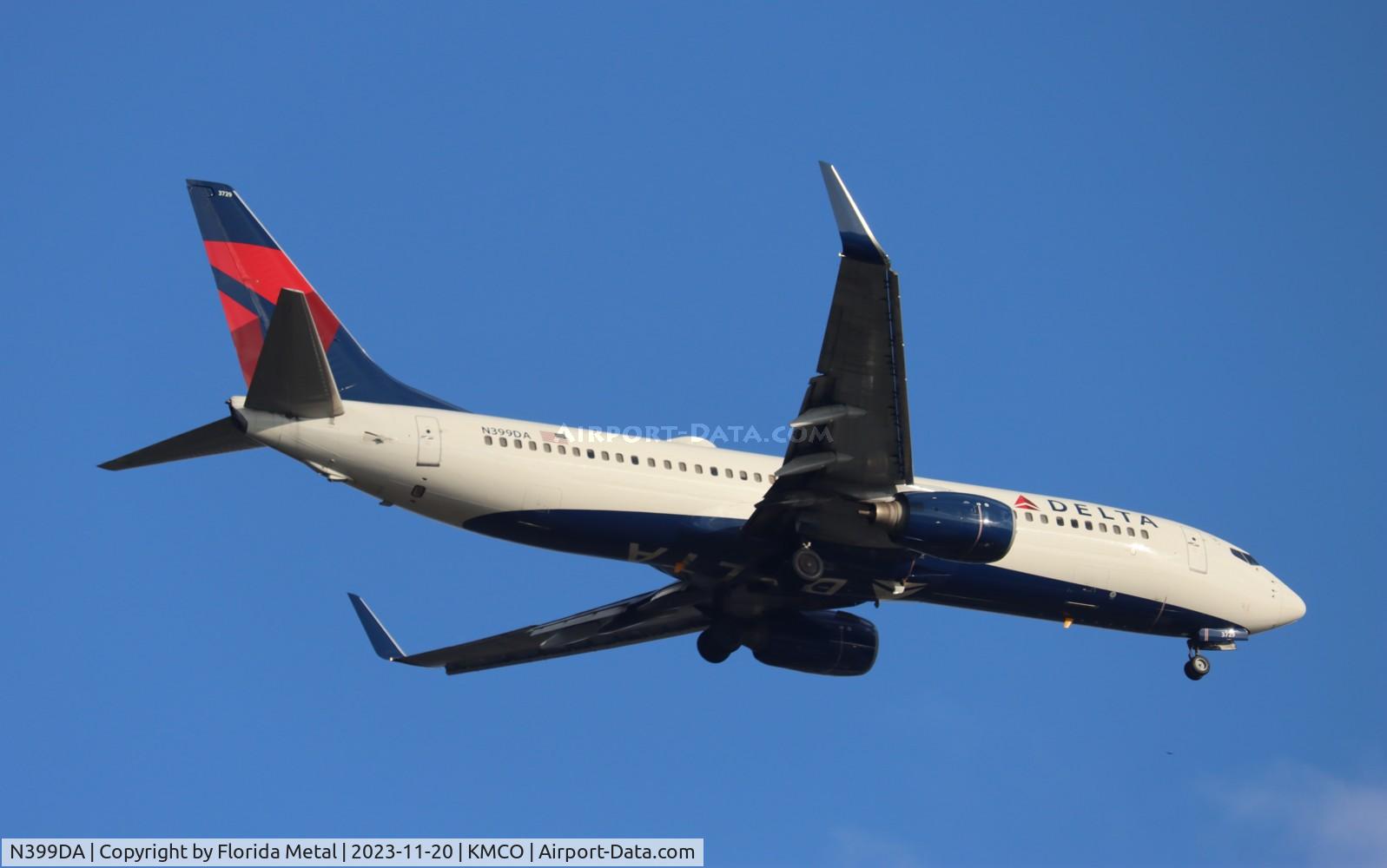 N399DA, 2000 Boeing 737-832 C/N 30379, DAL 738 zx MIA-MCO