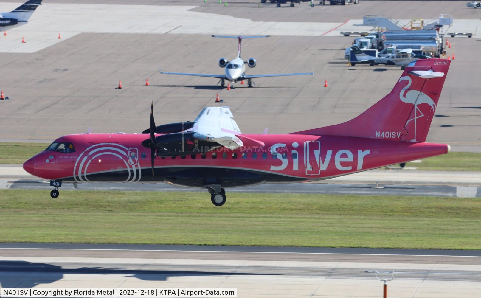 N401SV, 2017 ATR 42-600 C/N 1216, SIL ATR-42 zx PNS-TPA