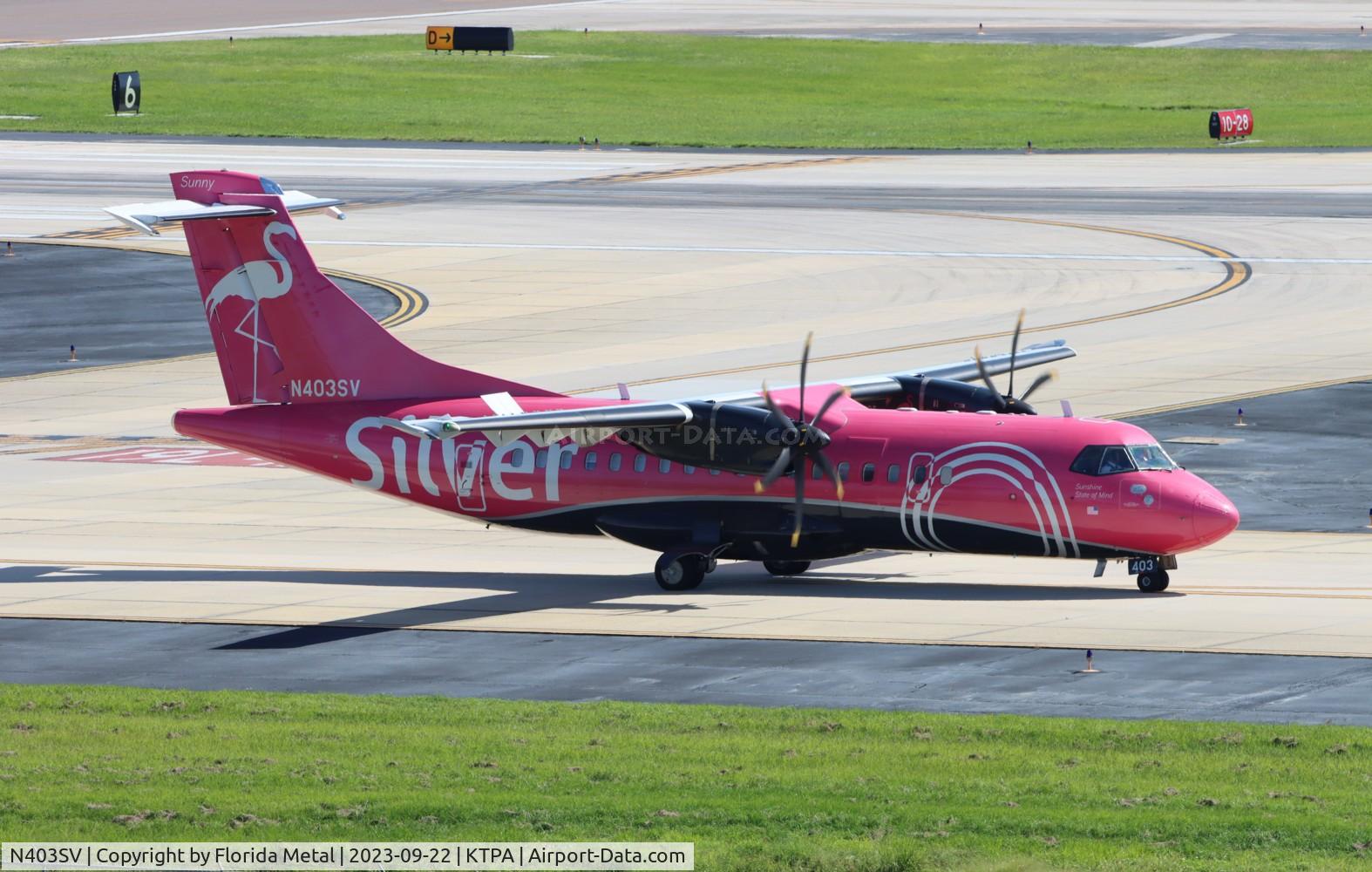 N403SV, 2017 ATR 72-600 (72-212A) C/N 1219, SIL ATR-42 zx TPA-FLL