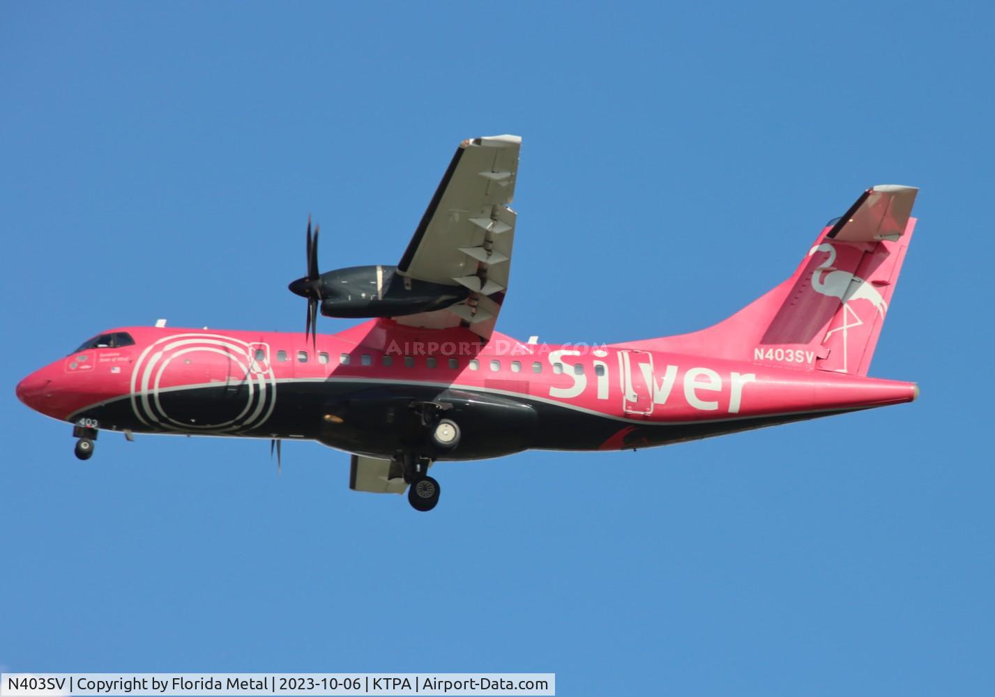 N403SV, 2017 ATR 72-600 (72-212A) C/N 1219, SIL ATR-42 zx MYNN / NAS-TPA