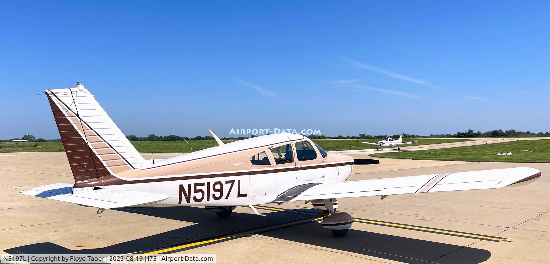 N5197L, 1967 Piper PA-28-180 C/N 28-4487, GA Ramp @ Osceola for Terminal Dedication