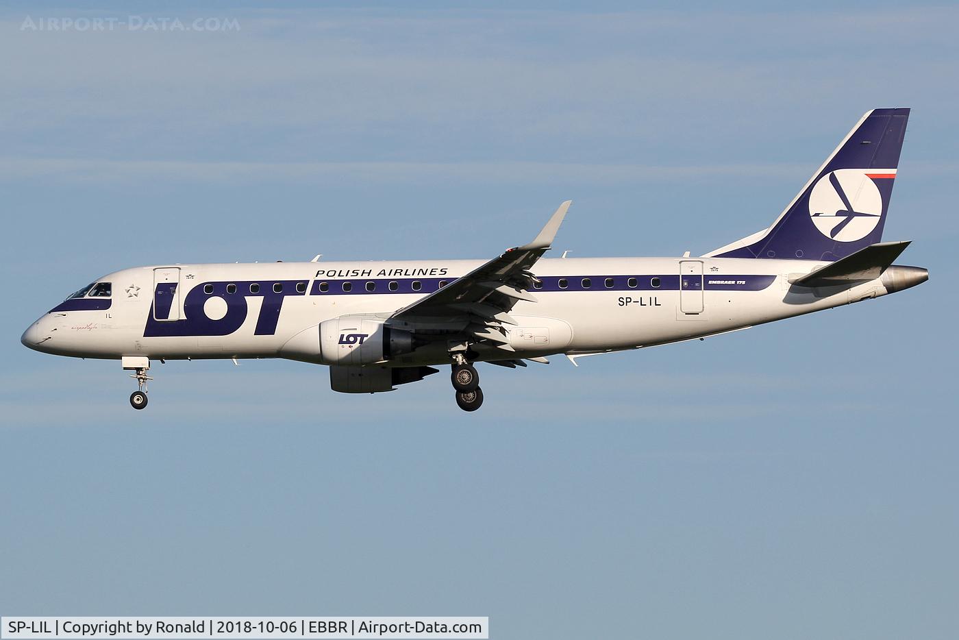SP-LIL, 2010 Embraer 175LR (ERJ-170-200LR) C/N 17000306, at ebbr