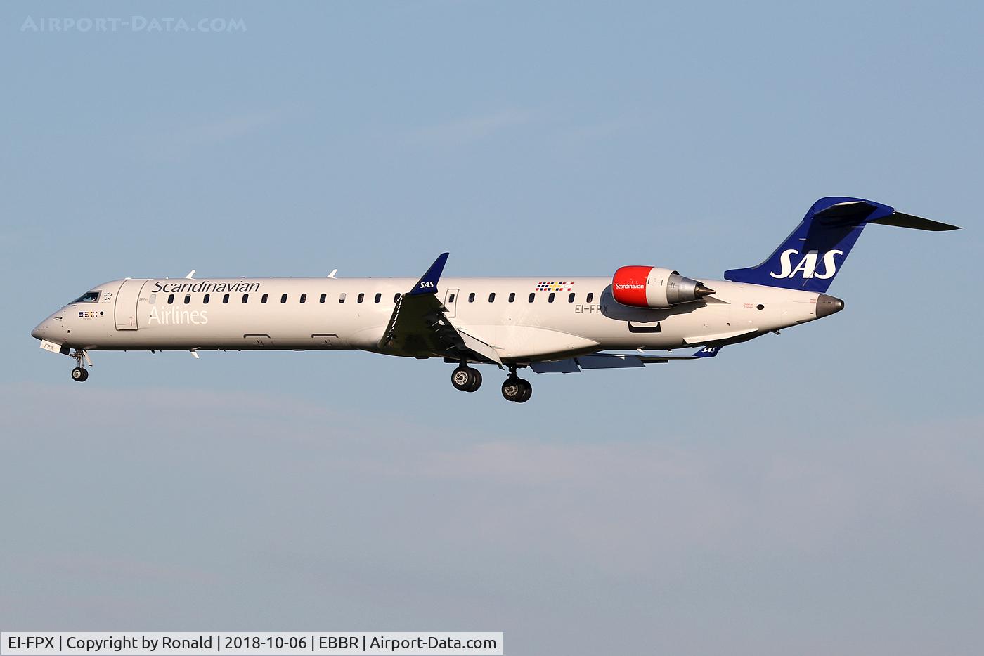 EI-FPX, 2017 Bombardier CRJ-900LR (CL-600-2D24) C/N 15444, at bru