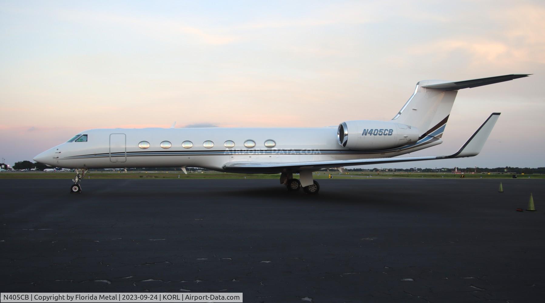 N405CB, 2007 Gulfstream Aerospace GV-SP (G550) C/N 5156, G550 zx