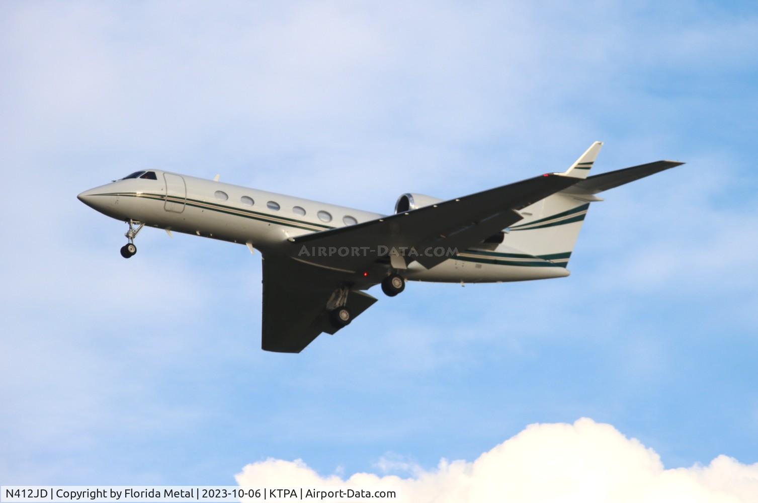 N412JD, 1992 Gulfstream Aerospace G-IV C/N 1188, G-IV zx SNA-TPA