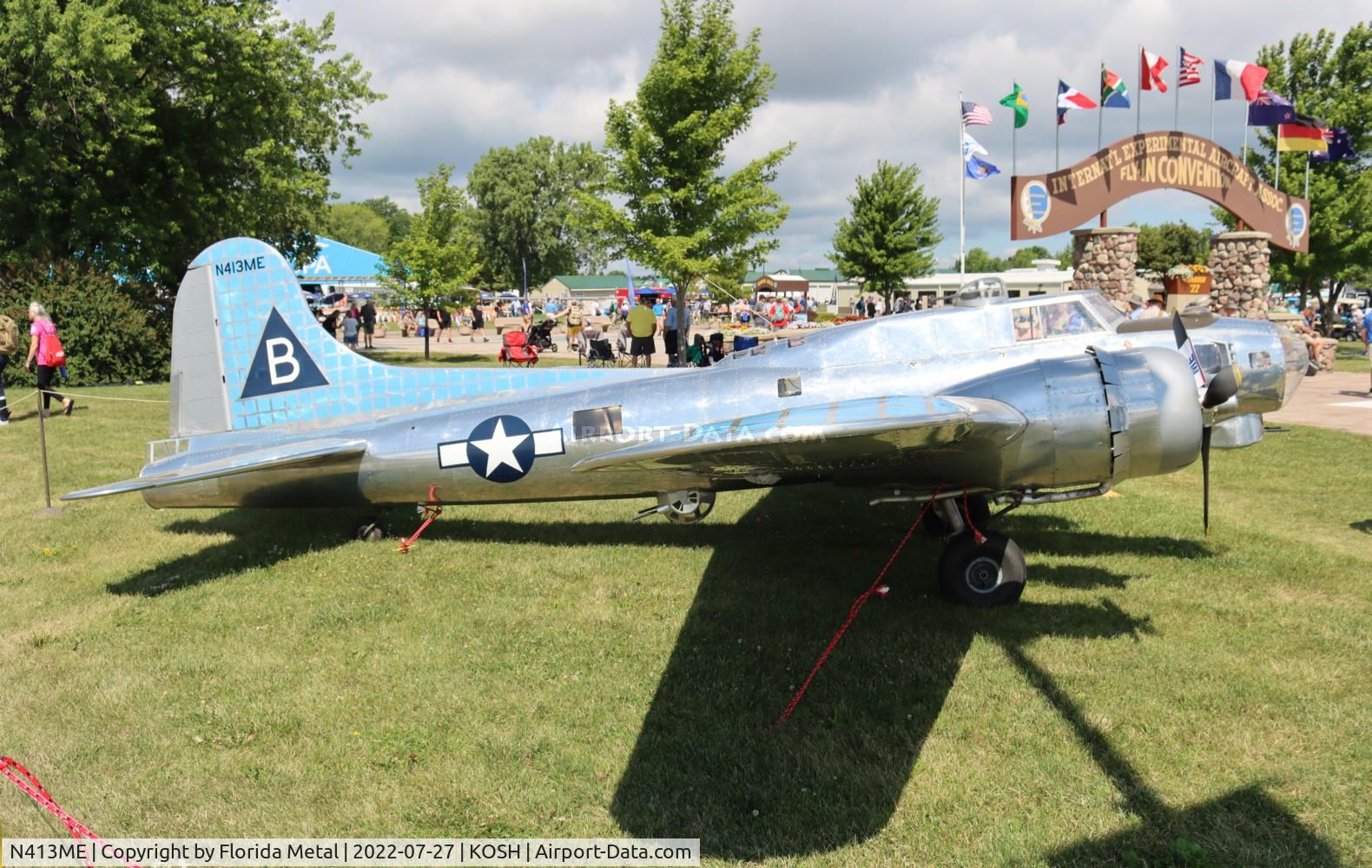 N413ME, 2016 Bally Jack 1/3 Scale B-17G C/N 001, homebuilt 1/3 scale B-17 zx