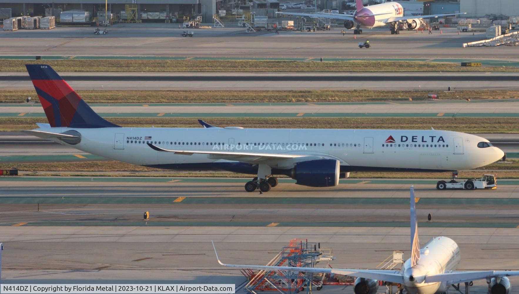 N414DZ, 2022 Airbus A330-941 C/N 1996, DAL A339 zx reposition