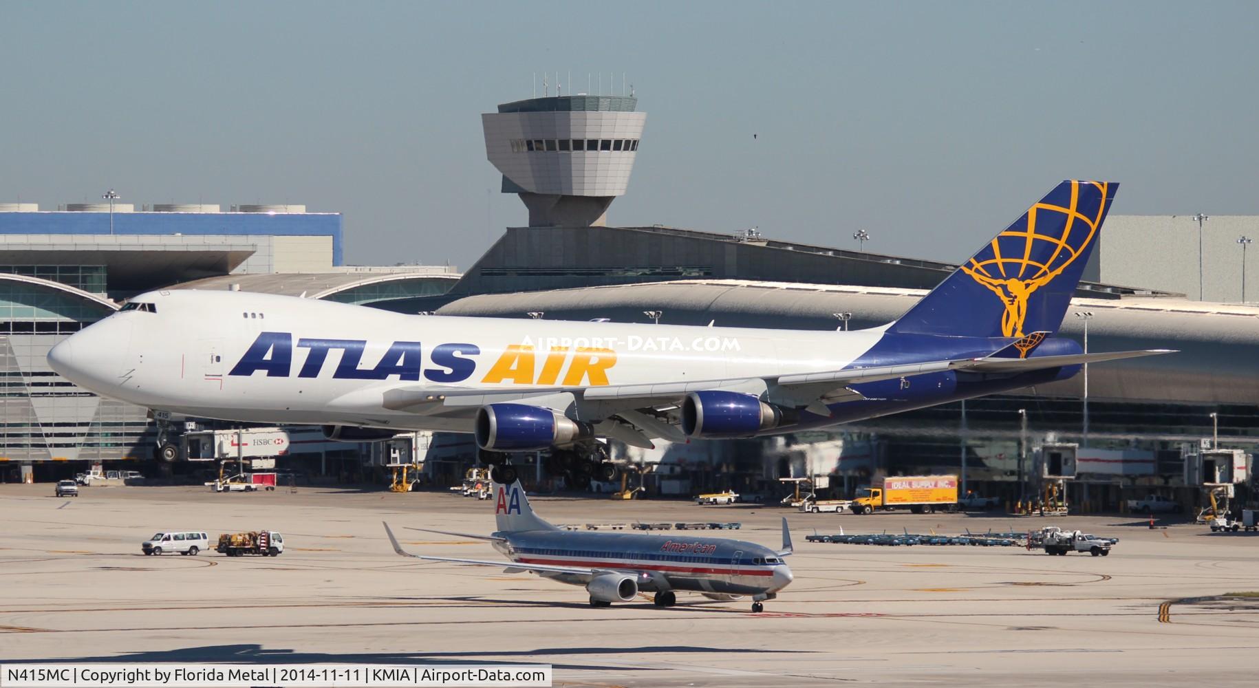 N415MC, 2002 Boeing 747-47UF C/N 32837, GTI 747-400F zx UIO-MIA