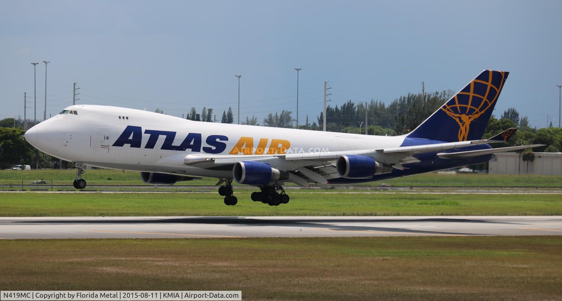 N419MC, 1996 Boeing 747-48EF C/N 28367, GTI 747-400F zx PANC-MIA