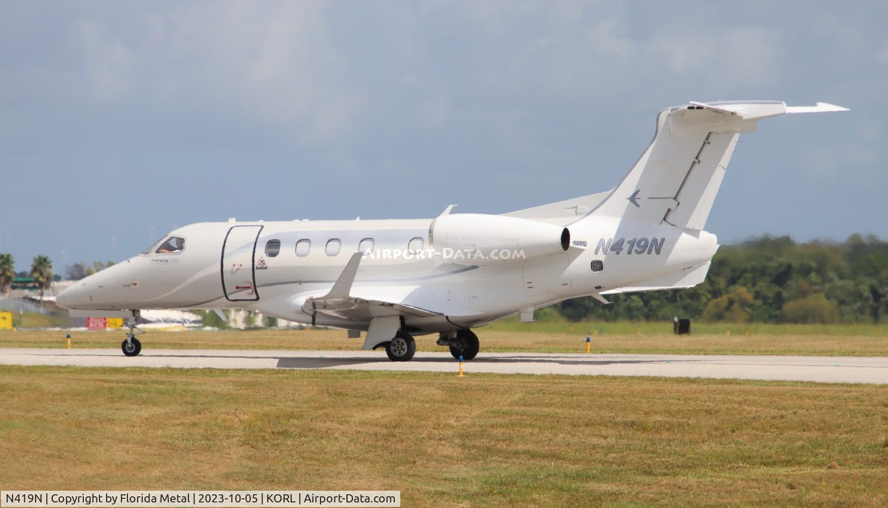 N419N, 2020 Embraer EMB-505 Phenom 300 C/N 50500583, Phenom 300 zx SRQ-ORL