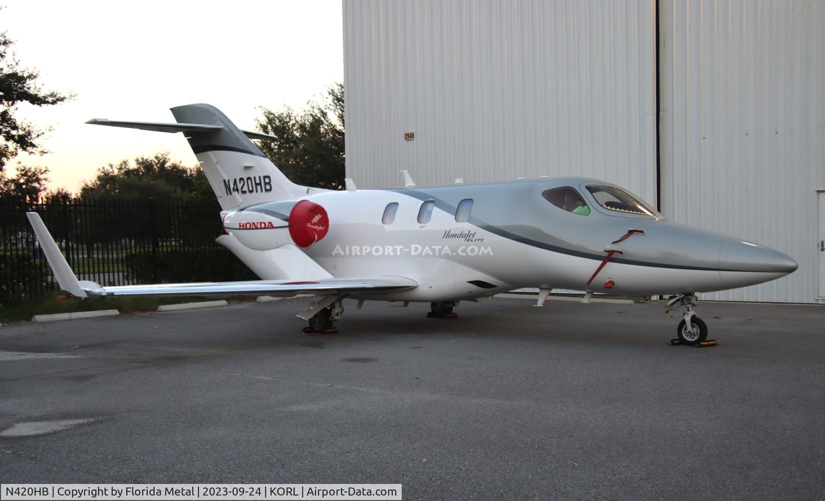 N420HB, 2019 Honda Aircraft Company HA-420 Hondajet C/N 42000158, HA-420 zx