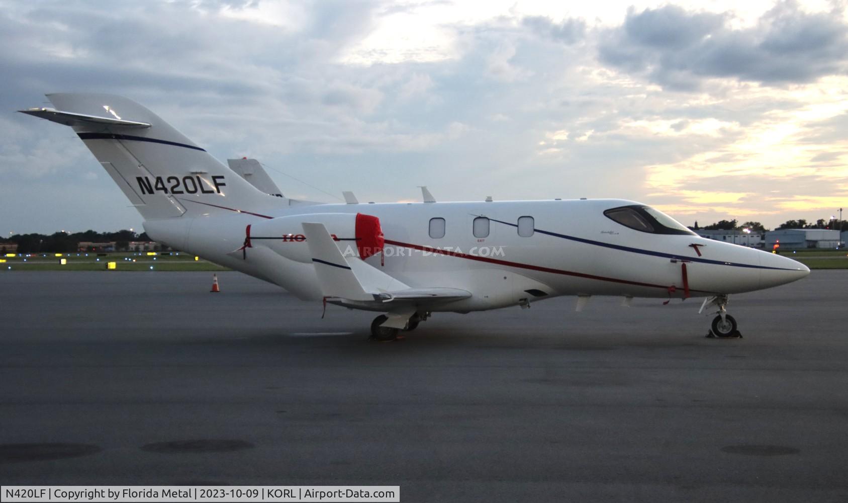N420LF, 2022 Honda Aircraft Company HA-420 Hondajet C/N 42000252, HA-420 zx
