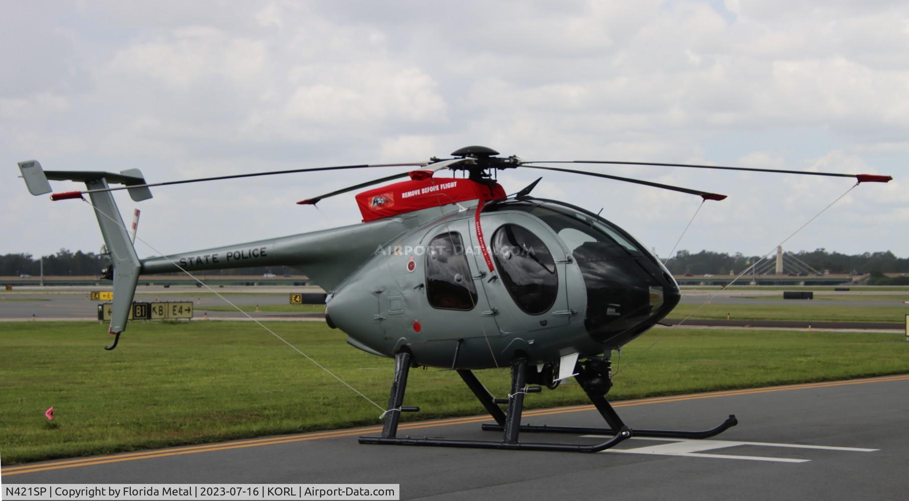 N421SP, 2008 MD HELICOPTERS INC 369FF C/N 0714FF, MD 500 zx