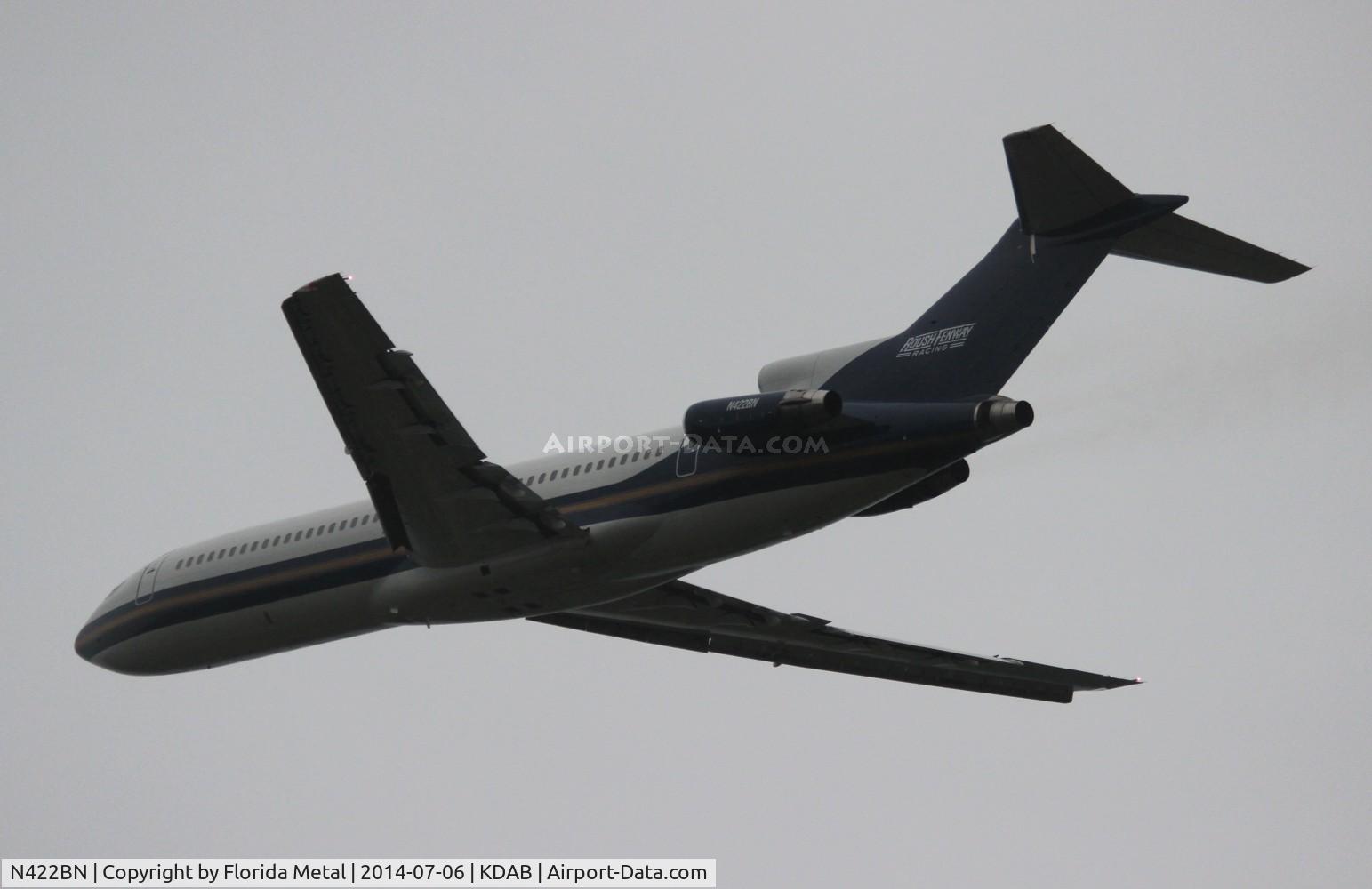 N422BN, 1973 Boeing 727-227 C/N 20735, Roush Fenway 722 zx DAB-CLT