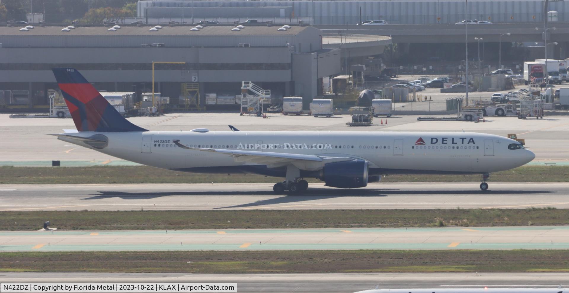 N422DZ, 2023 Airbus A330-941 C/N 2031, DAL A339 zx LAX-HND