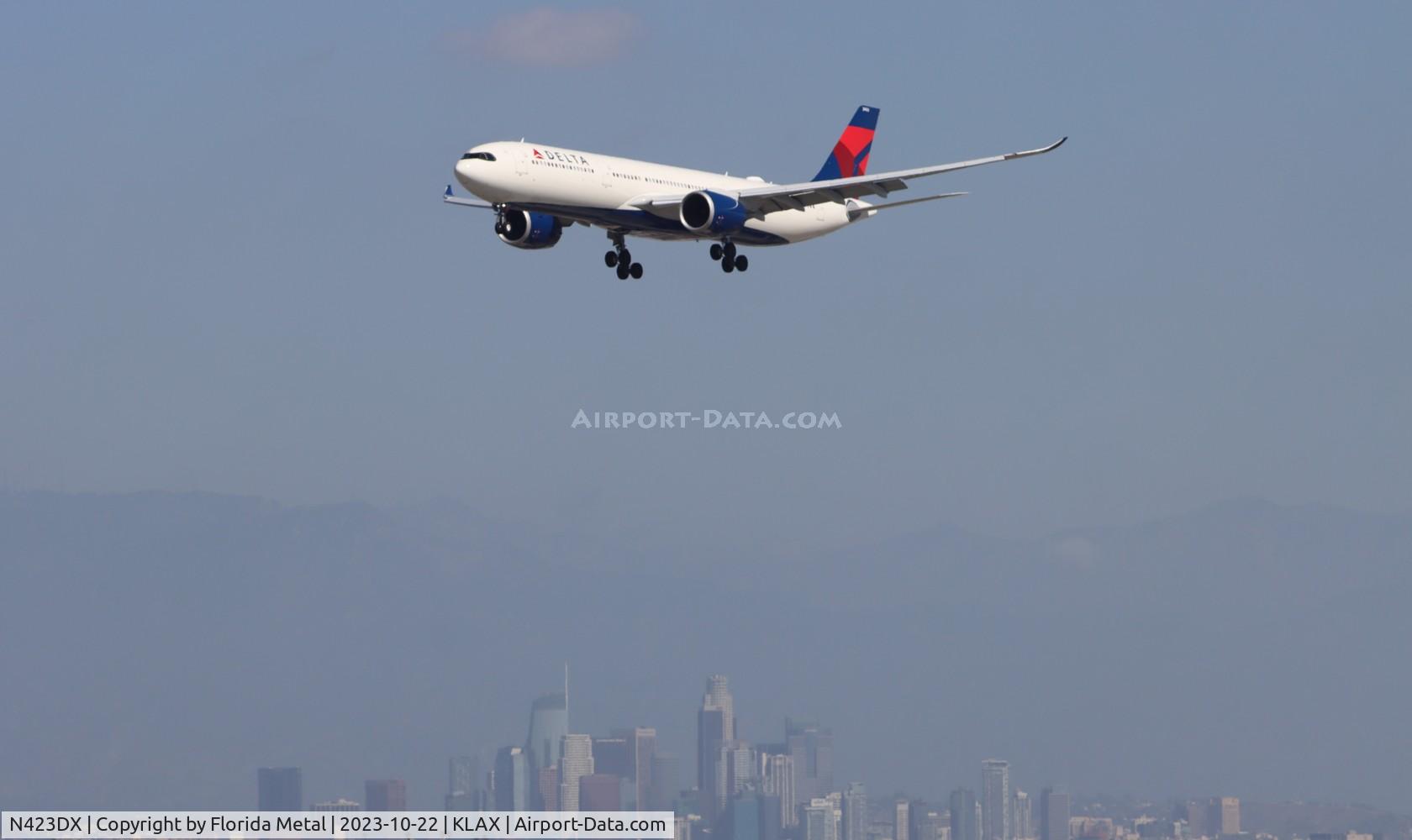 N423DX, 2023 Airbus A330-941 C/N 2032, DAL A339 zx HND-LAX