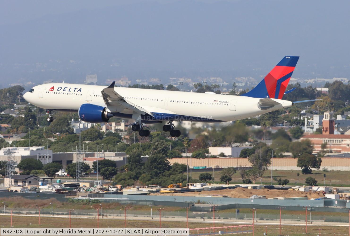 N423DX, 2023 Airbus A330-941 C/N 2032, DAL A339 zx HND-LAX
