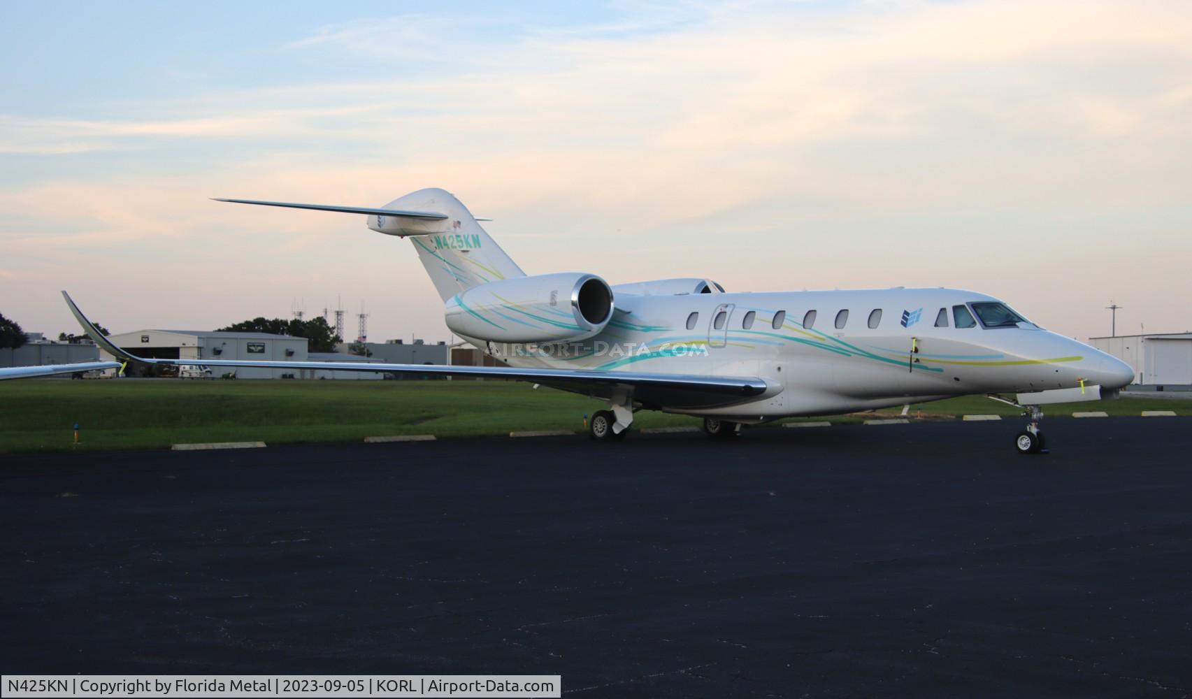N425KN, 2001 Cessna 750 Citation X C/N 7500181, ORL zx