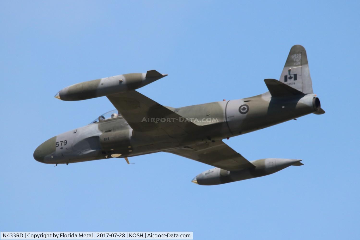 N433RD, 1952 Canadair CT-133 Silver Star C/N T33-579, CT-133 zx