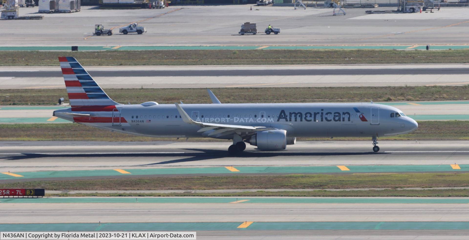 N436AN, Airbus A321-253NX C/N 10564, AAL A321N zx LAX-DFW