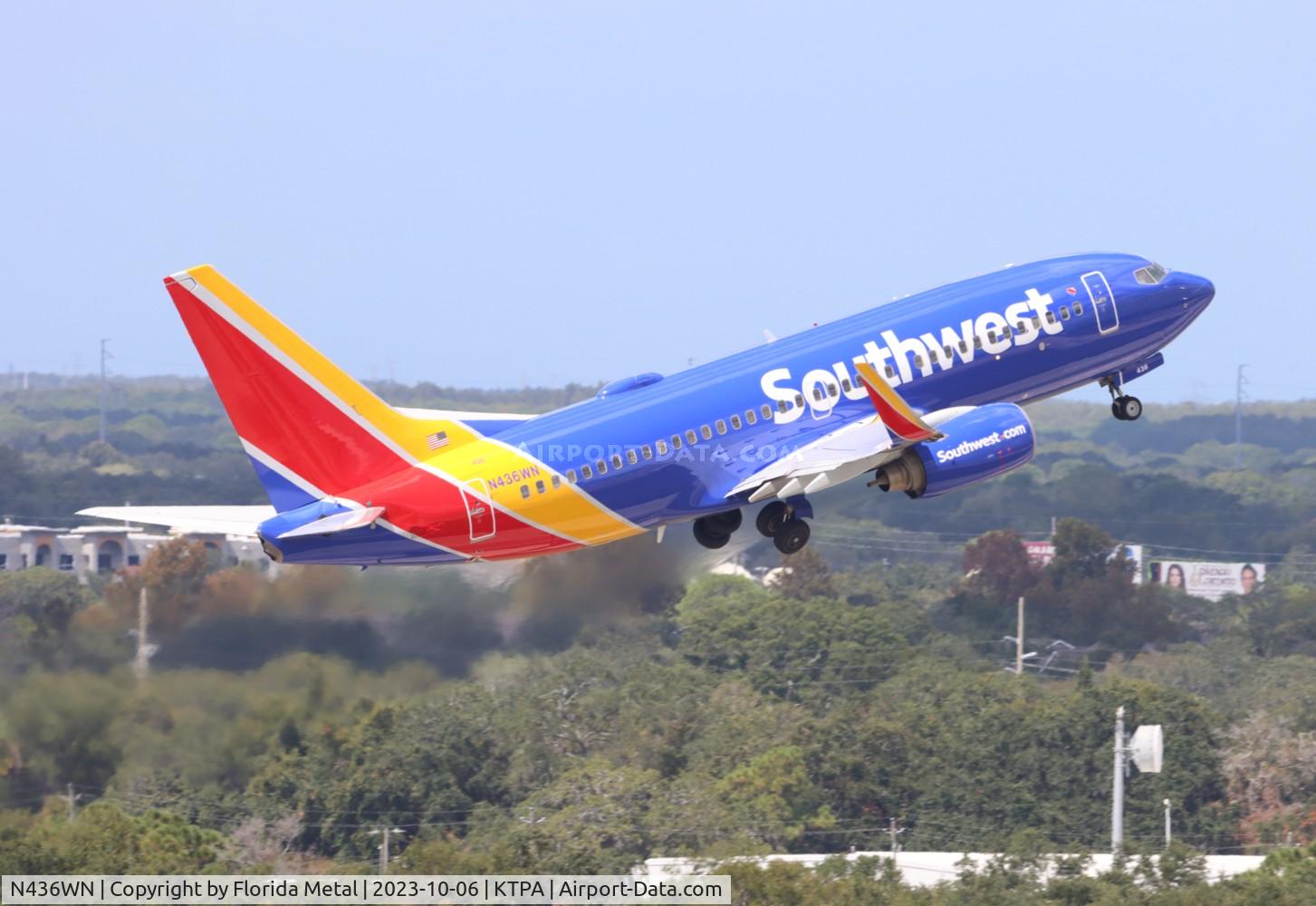 N436WN, 2003 Boeing 737-7H4 C/N 32456, SWA 737 nc zx TPA-AUS