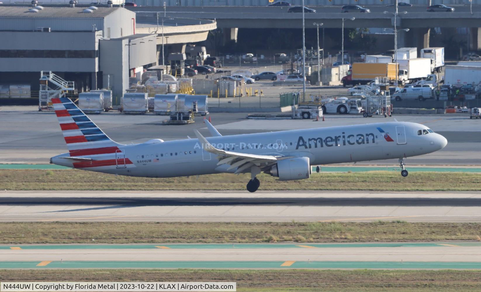 N444UW, 2022 Airbus A321-253NX C/N 10692, AAL A321N zx PHL-LAX
