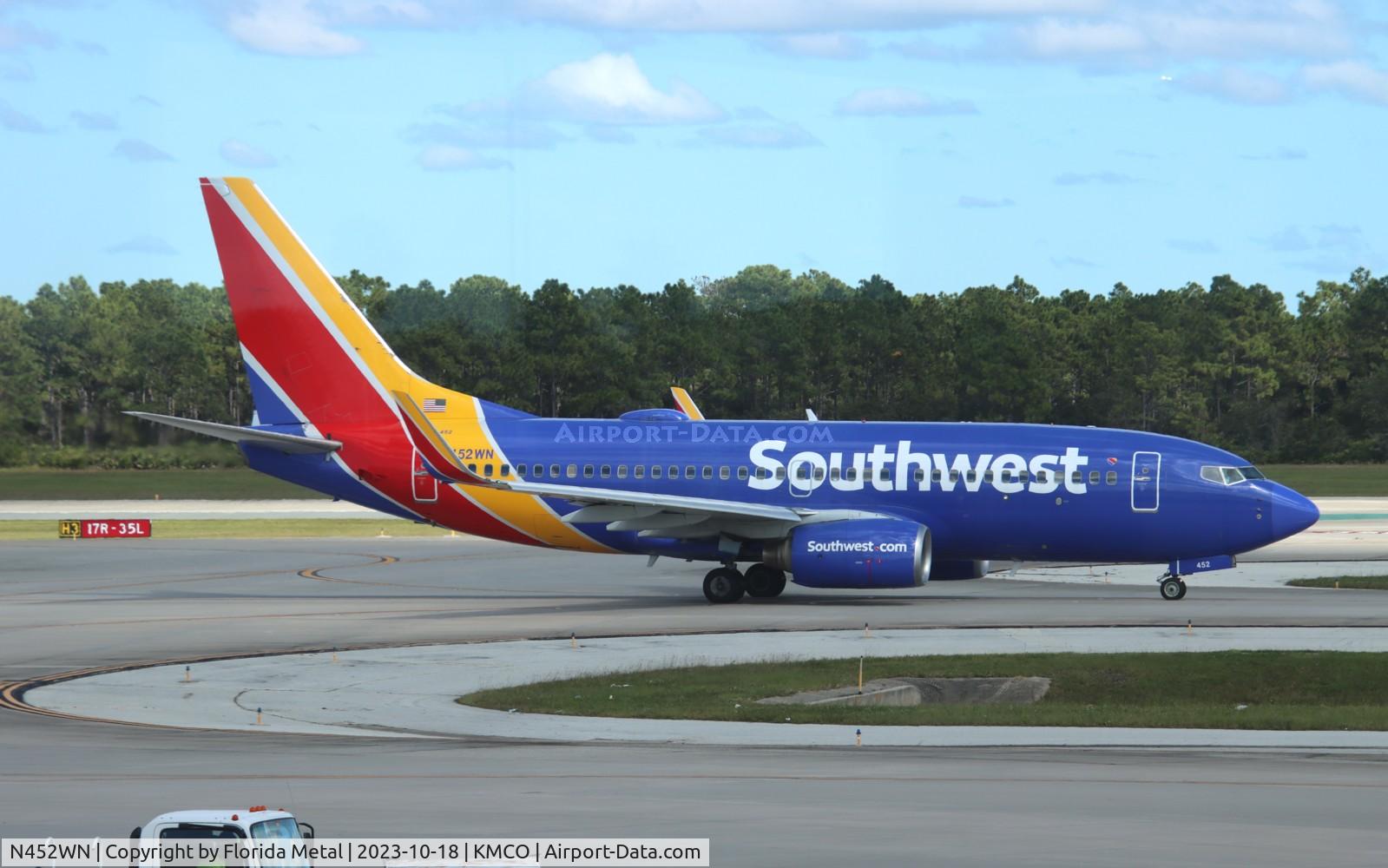 N452WN, 2004 Boeing 737-7H4 C/N 29846, SWA 737 nc zx MCO-BWI