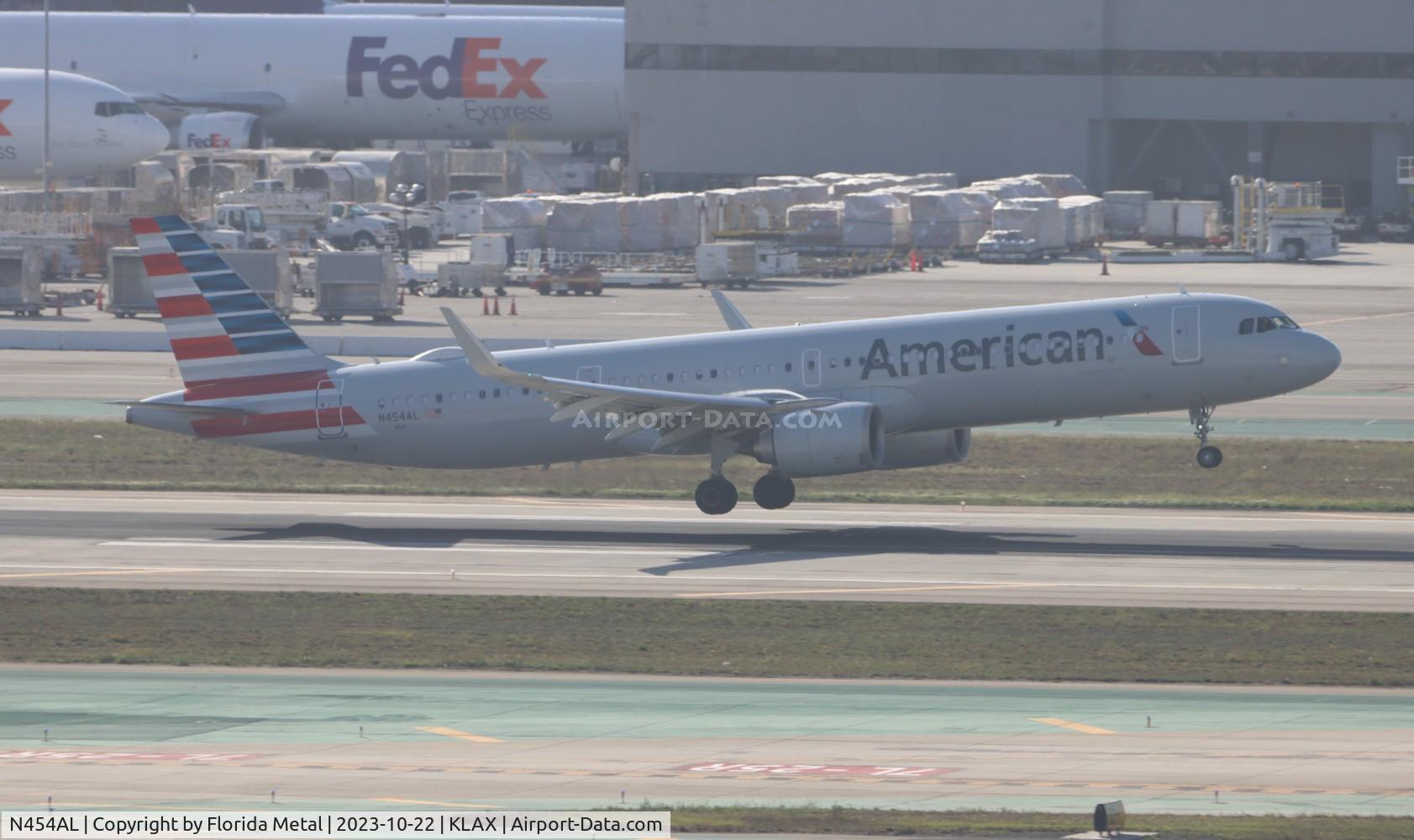 N454AL, 2022 Airbus A321-253NX C/N 10785, AAL A321N zx MIA-LAX