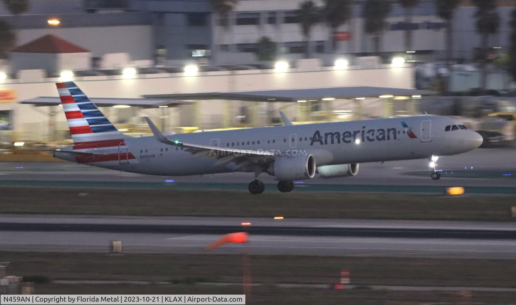 N459AN, 2022 Airbus A321-253NX C/N 10980, AAL A321N zx PHL-LAX