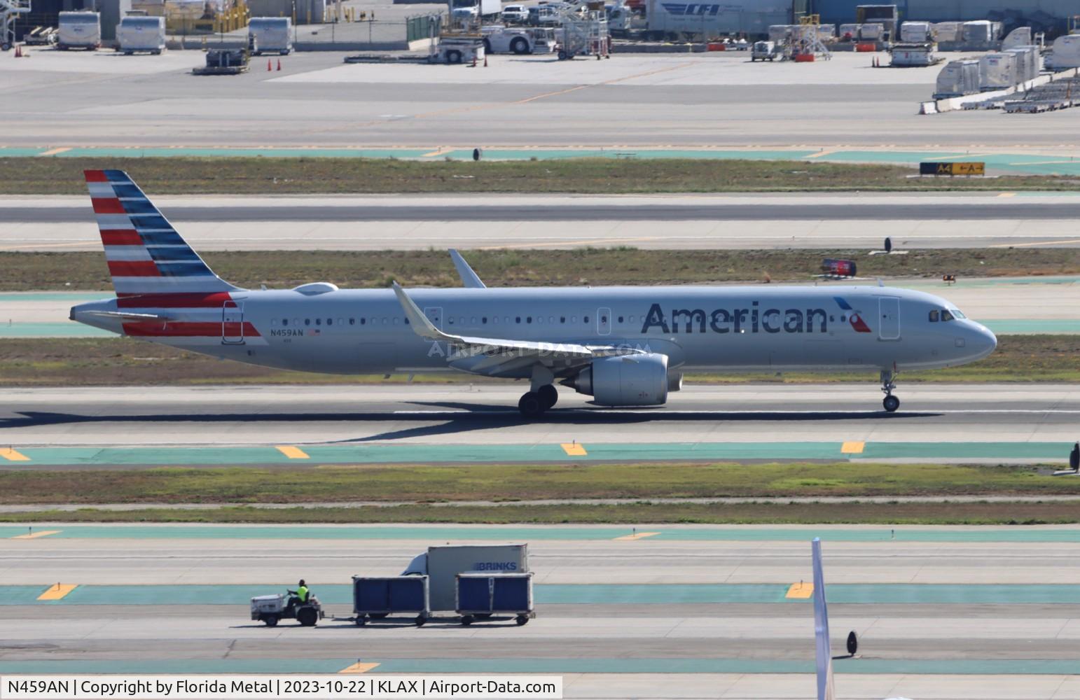 N459AN, 2022 Airbus A321-253NX C/N 10980, AAL A321N zx LAX-LIH