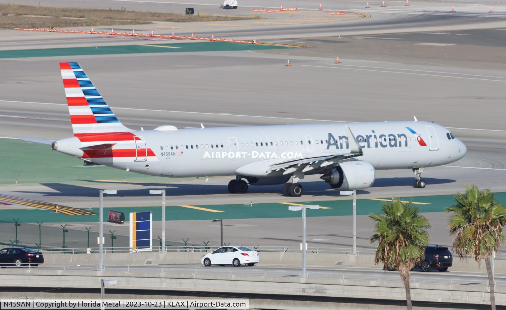 N459AN, 2022 Airbus A321-253NX C/N 10980, AAL A321N Zx LAX-DCA