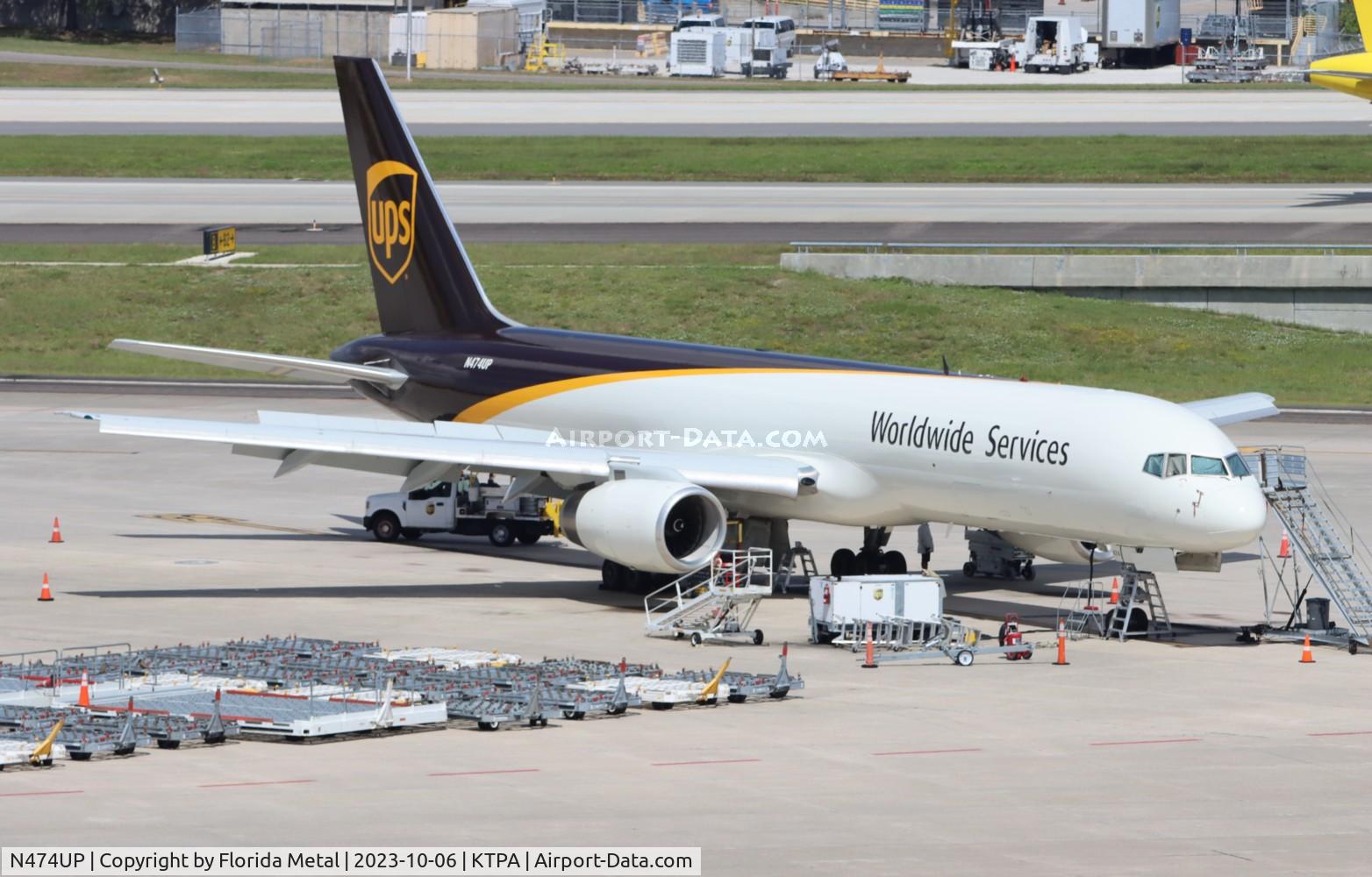 N474UP, 1999 Boeing 757-24APF C/N 28844, UPS 757-200F zx TPA-PBI