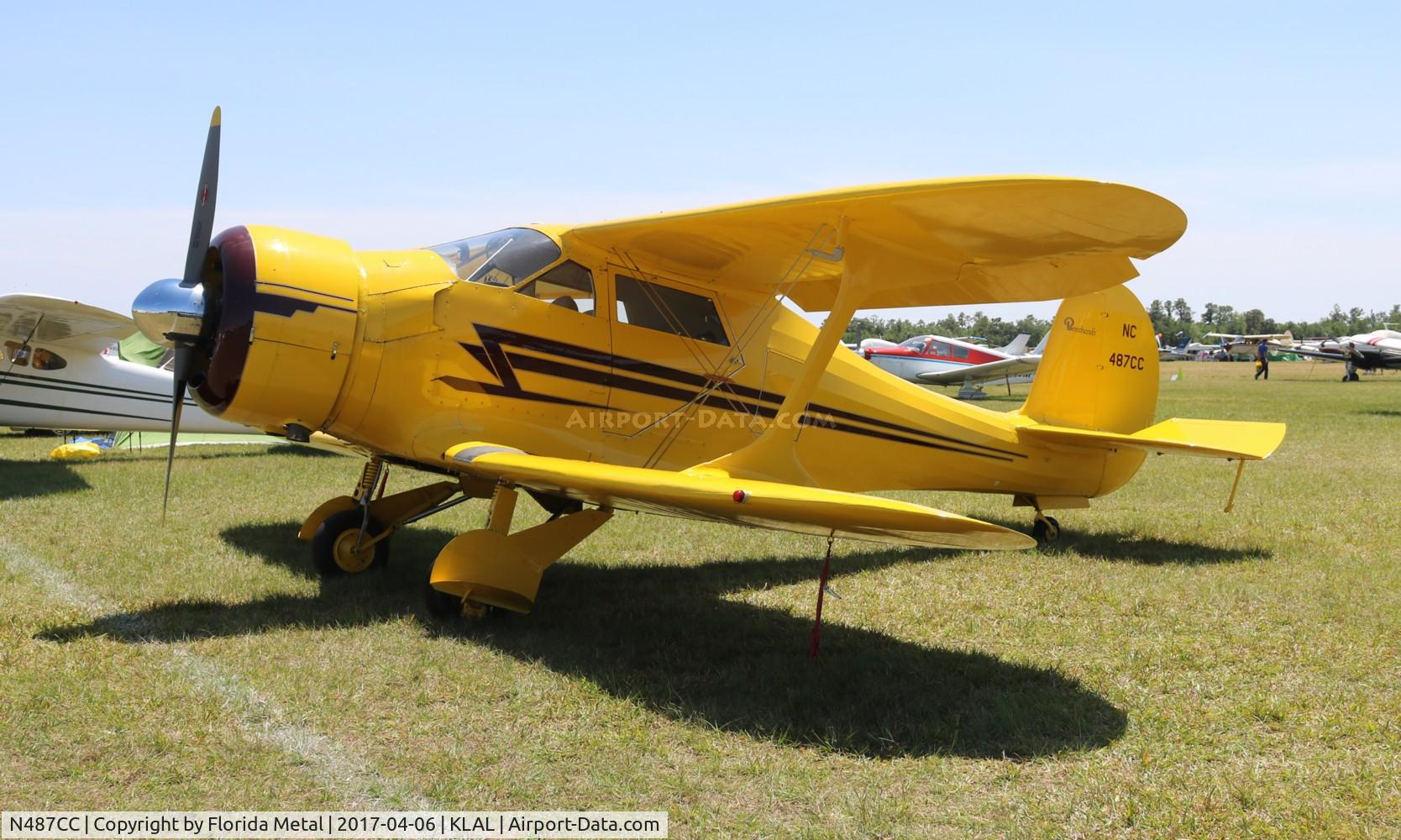 N487CC, 1943 Beech D17S Staggerwing C/N 4837, Beech 17 zx