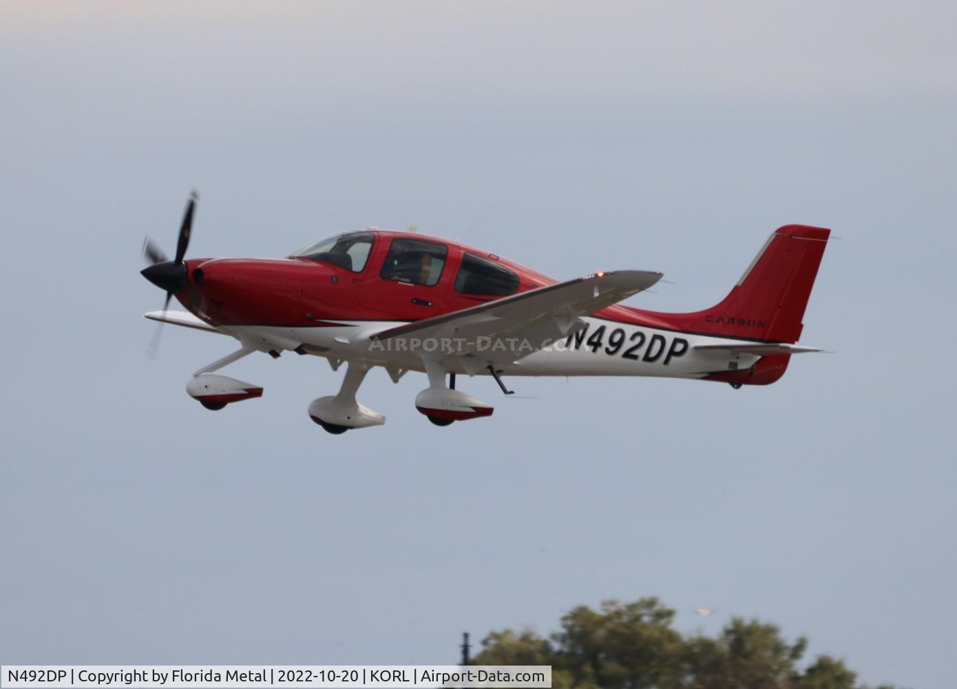 N492DP, 2022 Cirrus SR22T C/N 8765, SR22 zx