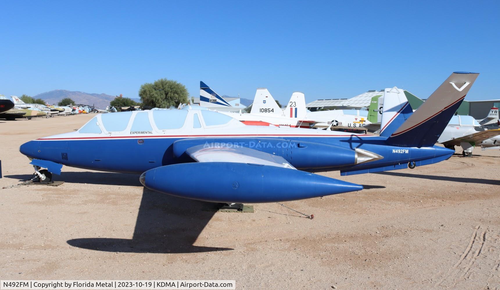 N492FM, 1966 Fouga CM-170 Magister C/N 492, CM-170 zx