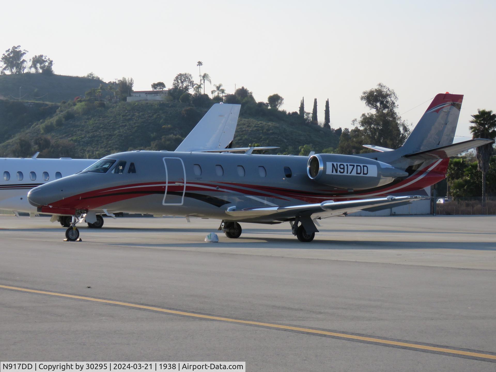 N917DD, 2006 Cessna 560XL Citation XLS C/N 560-5610, Parked