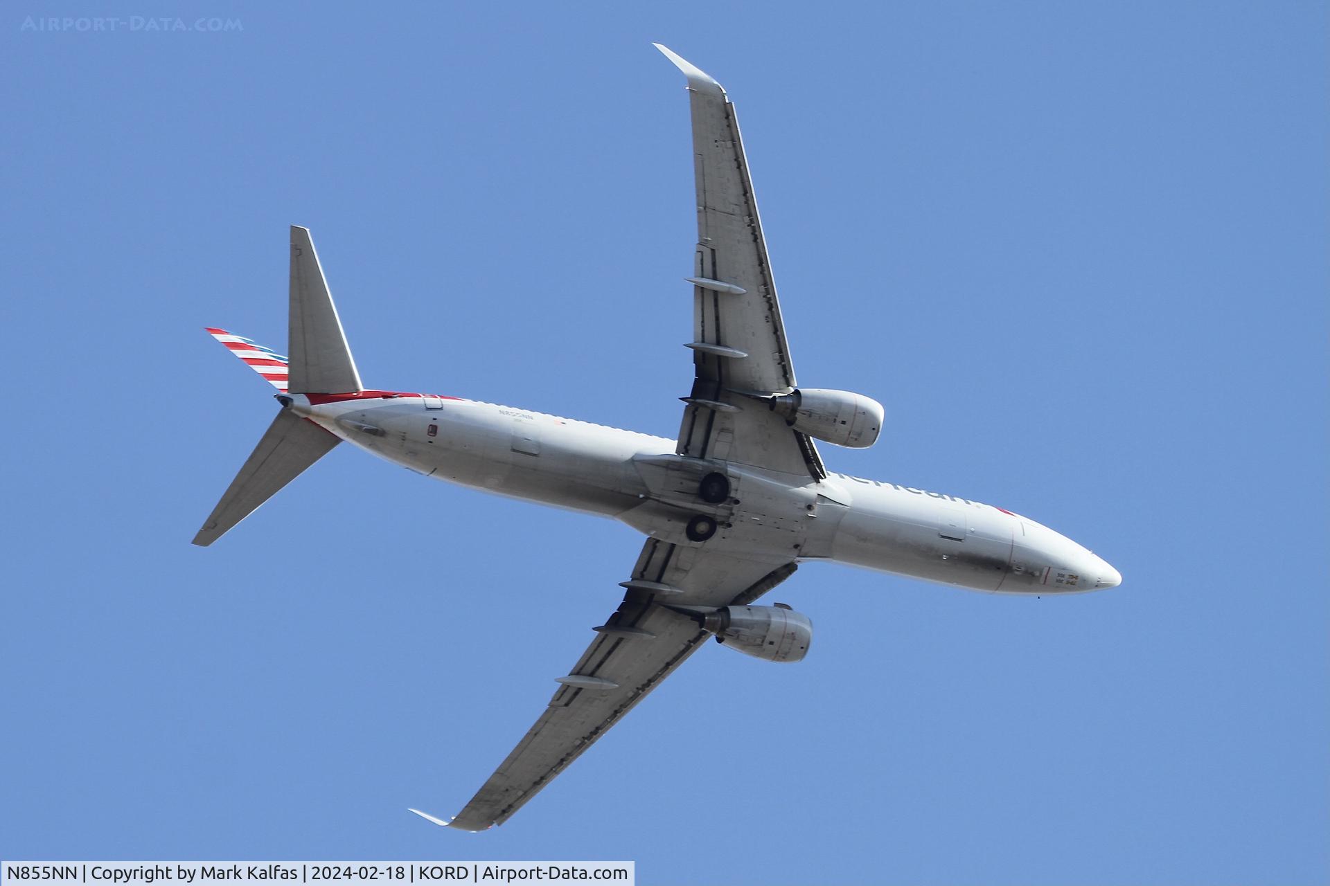 N855NN, 2010 Boeing 737-823 C/N 40582, B738 American Airlines BOEING 737-823  N855NN AAL2839 ORD-DFW