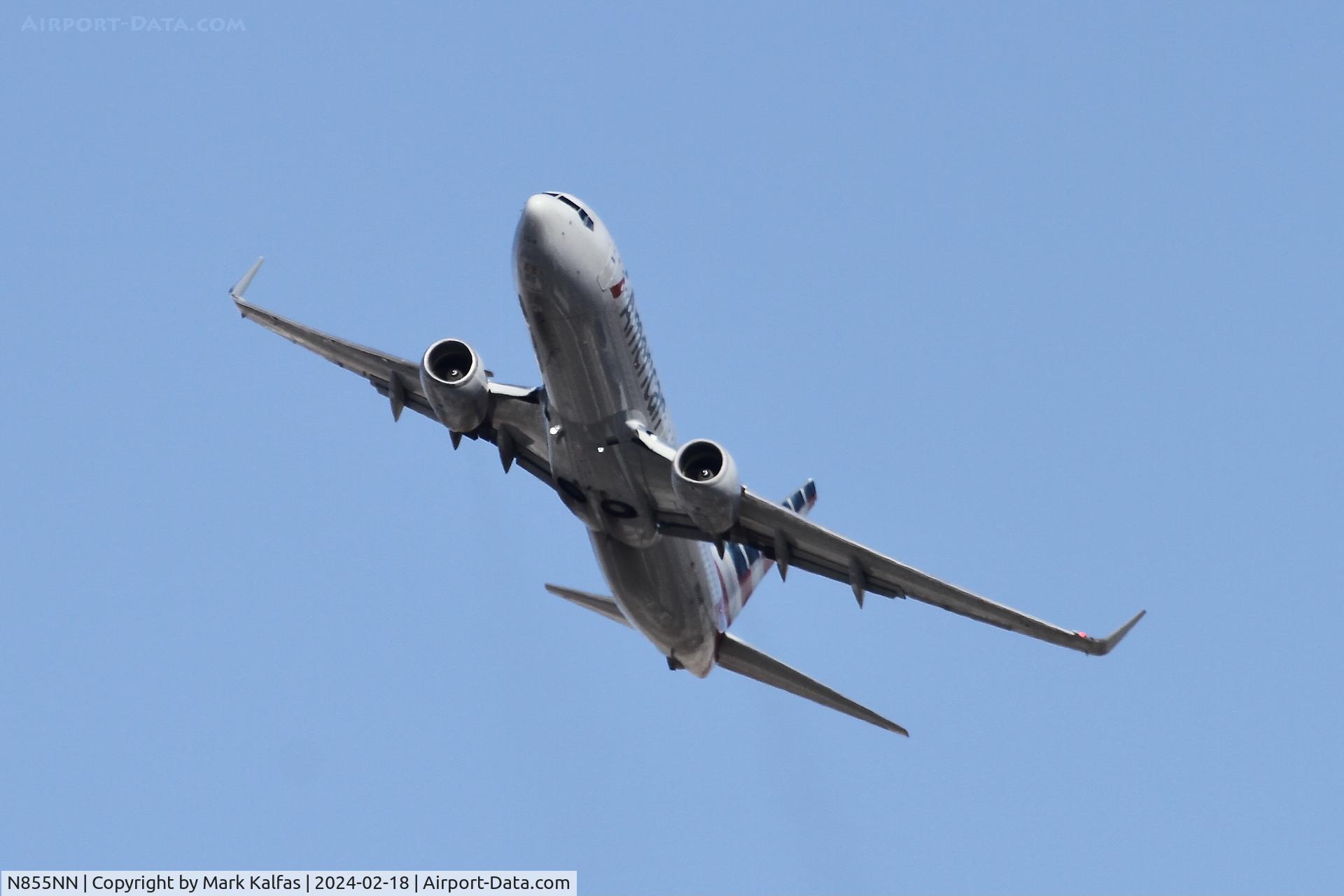 N855NN, 2010 Boeing 737-823 C/N 40582, B738 American Airlines BOEING 737-823  N855NN AAL2839 ORD-DFW