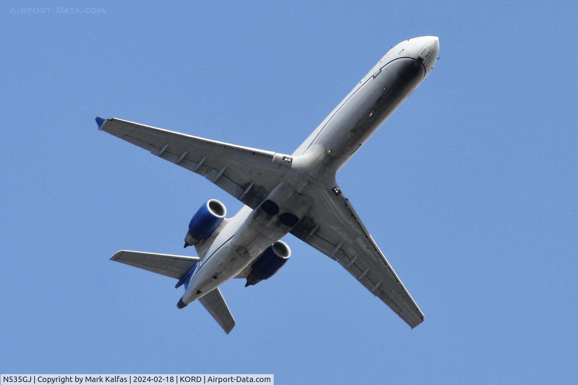 N535GJ, 2005 Bombardier CRJ-550 C/N 10227, CRJ7 GoJet/United Express Bombardier CRJ-701, CL-600-2C11,N535GJ GJS4383 ORD-MEM
